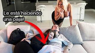 Michelle Thorne se folla al novio de su hija