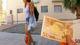 De España folla en una furgoneta cuando vuelve de hacer la adquisición en el super